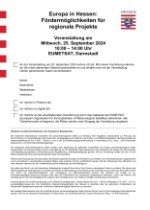 Anmeldeformular EU-Förderkonferenz 2024